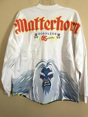 Disney Spirit Jersey CLUB 33 MATTERHORN Unisex Large RARE Limited Edition NWT